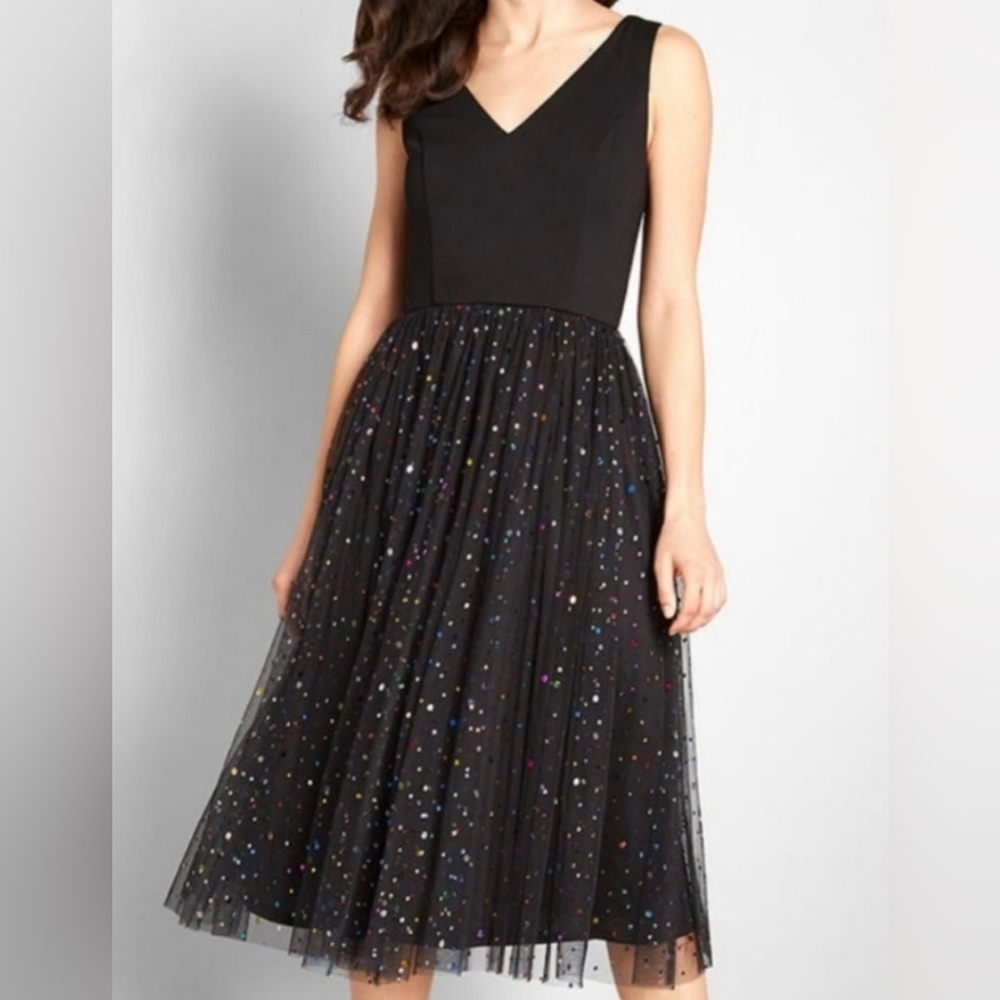 ModCloth Sequins and Tulle Party Dress